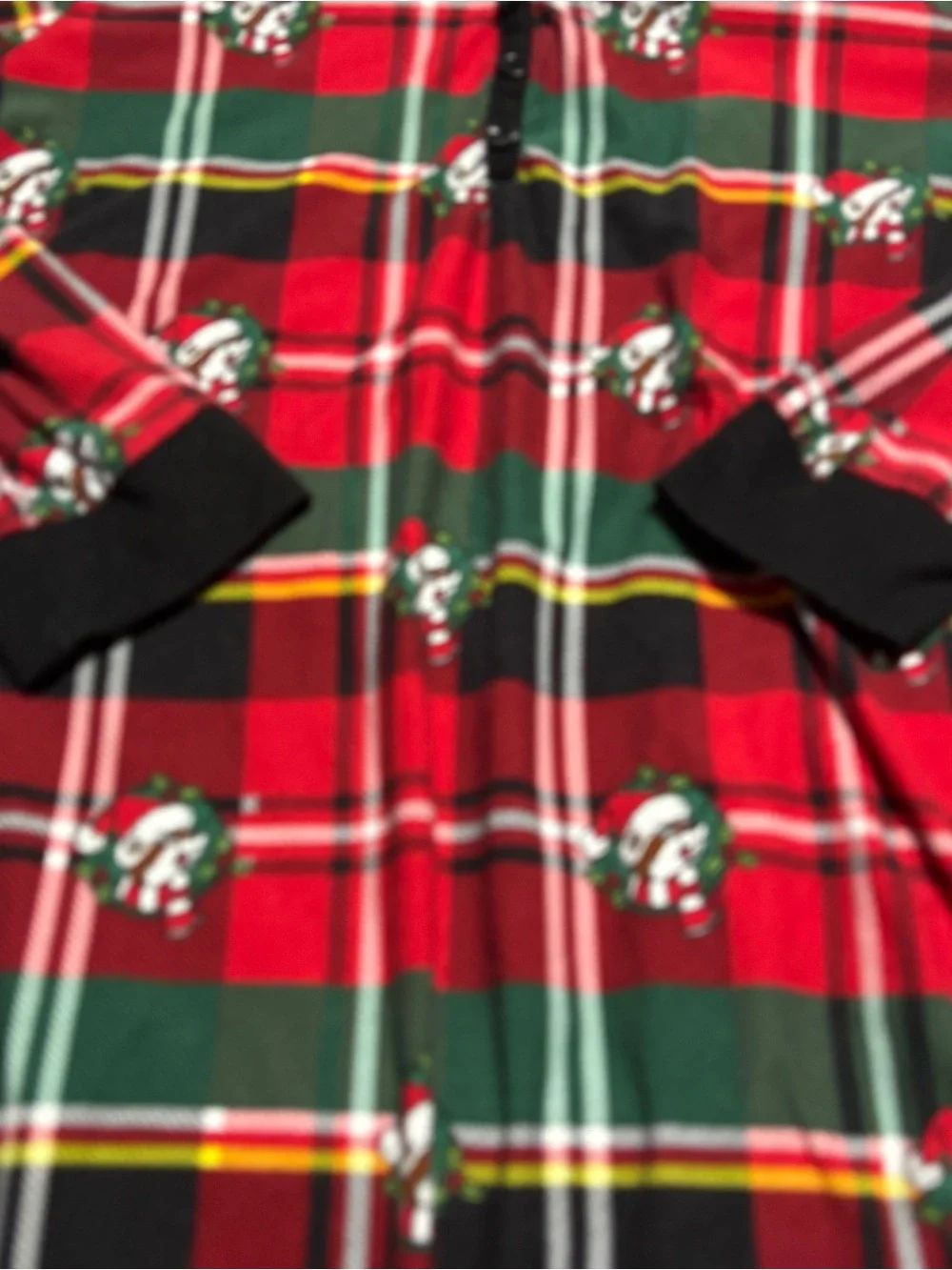 Girls Christmas Nightgown Pajama Bundle Plaid Buc-ee’s and Reindeer